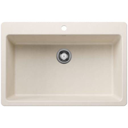 Blanco Liven 33 in. Drop-In/Undermount Super Single Basin SILGRANIT Kitchen Sink 443201